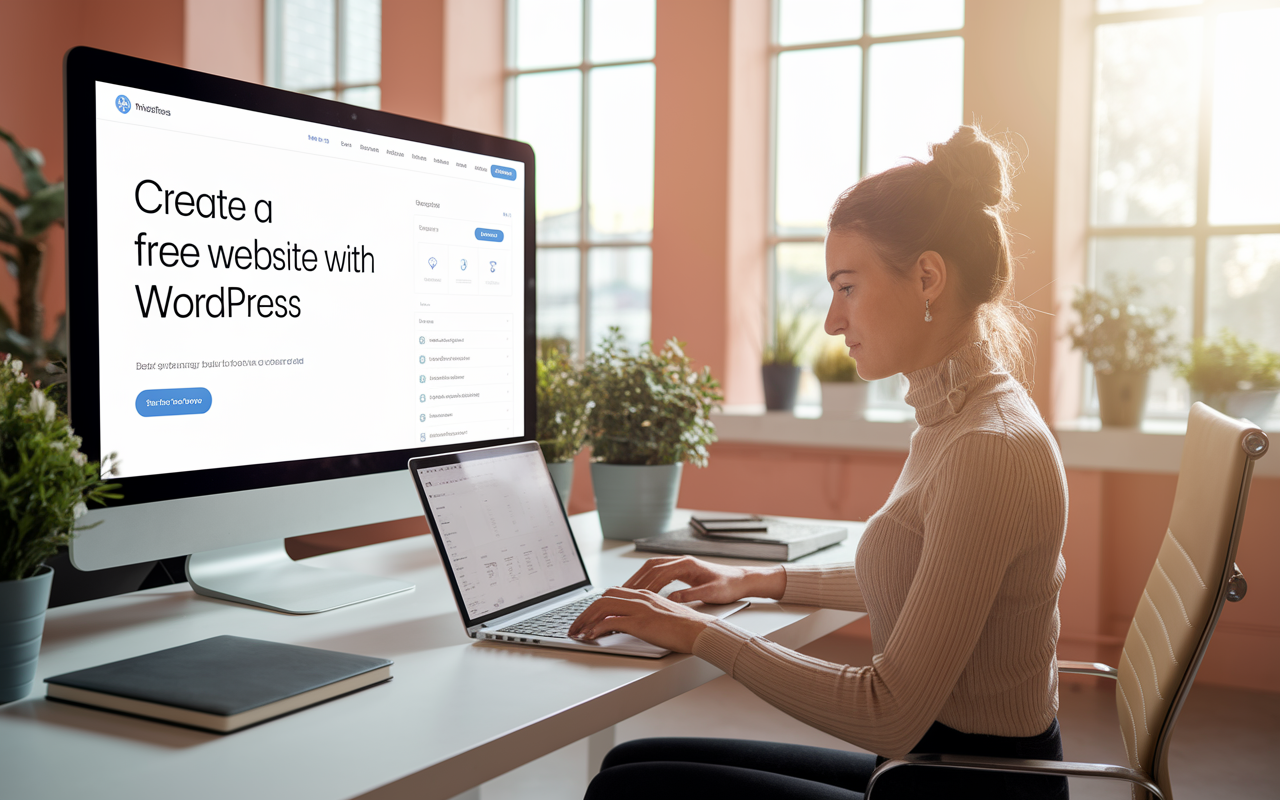 How to Create a Free Website with WordPress
