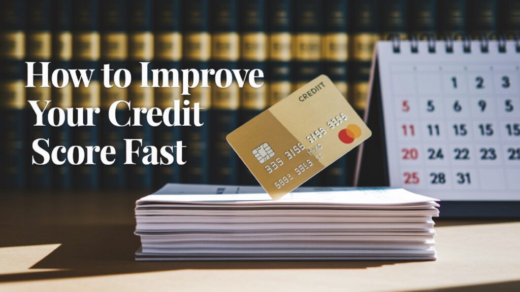 How to Improve Your Credit Score Fast in 2025