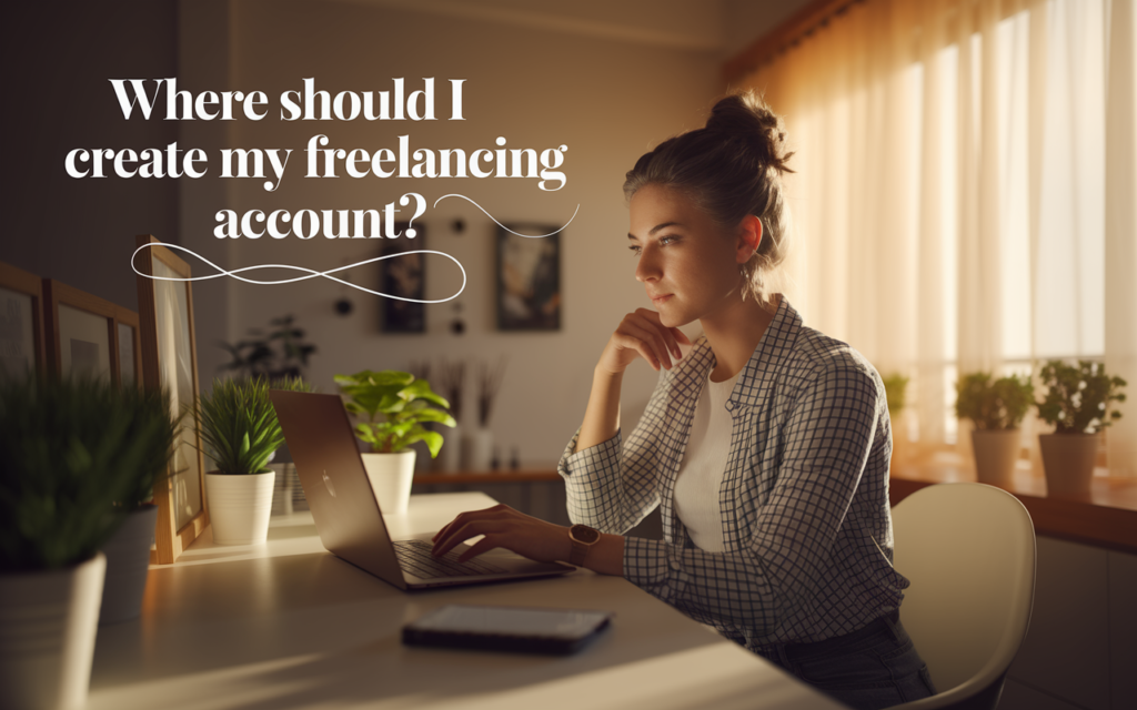 Where should I create my freelancing account