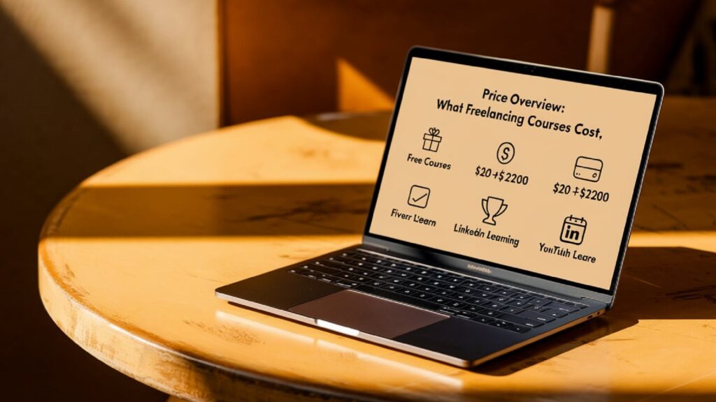Price Overview: What Freelancing Courses Cost