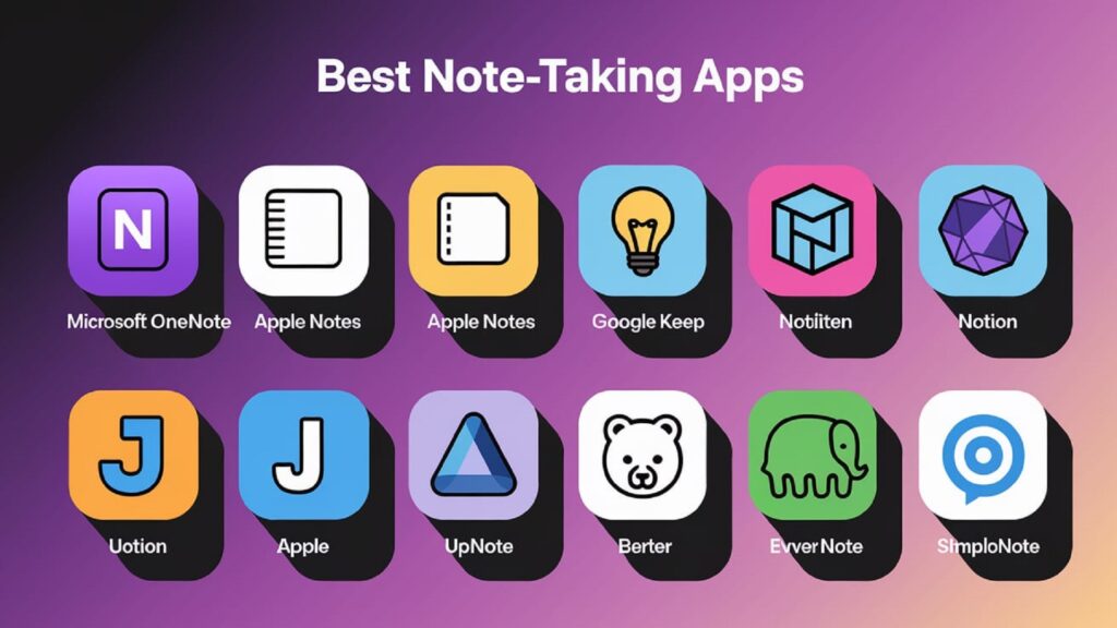 Introduction of Best Note Taking Apps