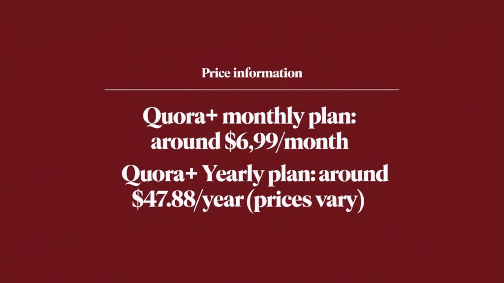 Price Information
