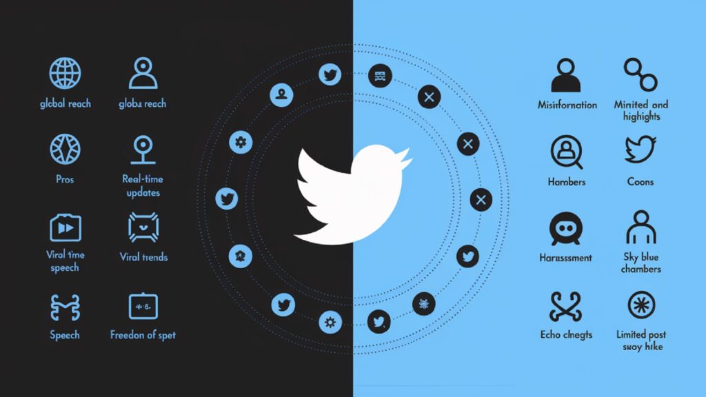 Pros and Cons of Twitter (X)